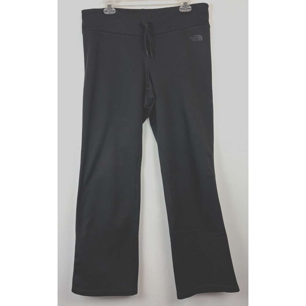 The North Face Pants Womens Medium Black Fleece Lined Pull On Lounge Outdoor